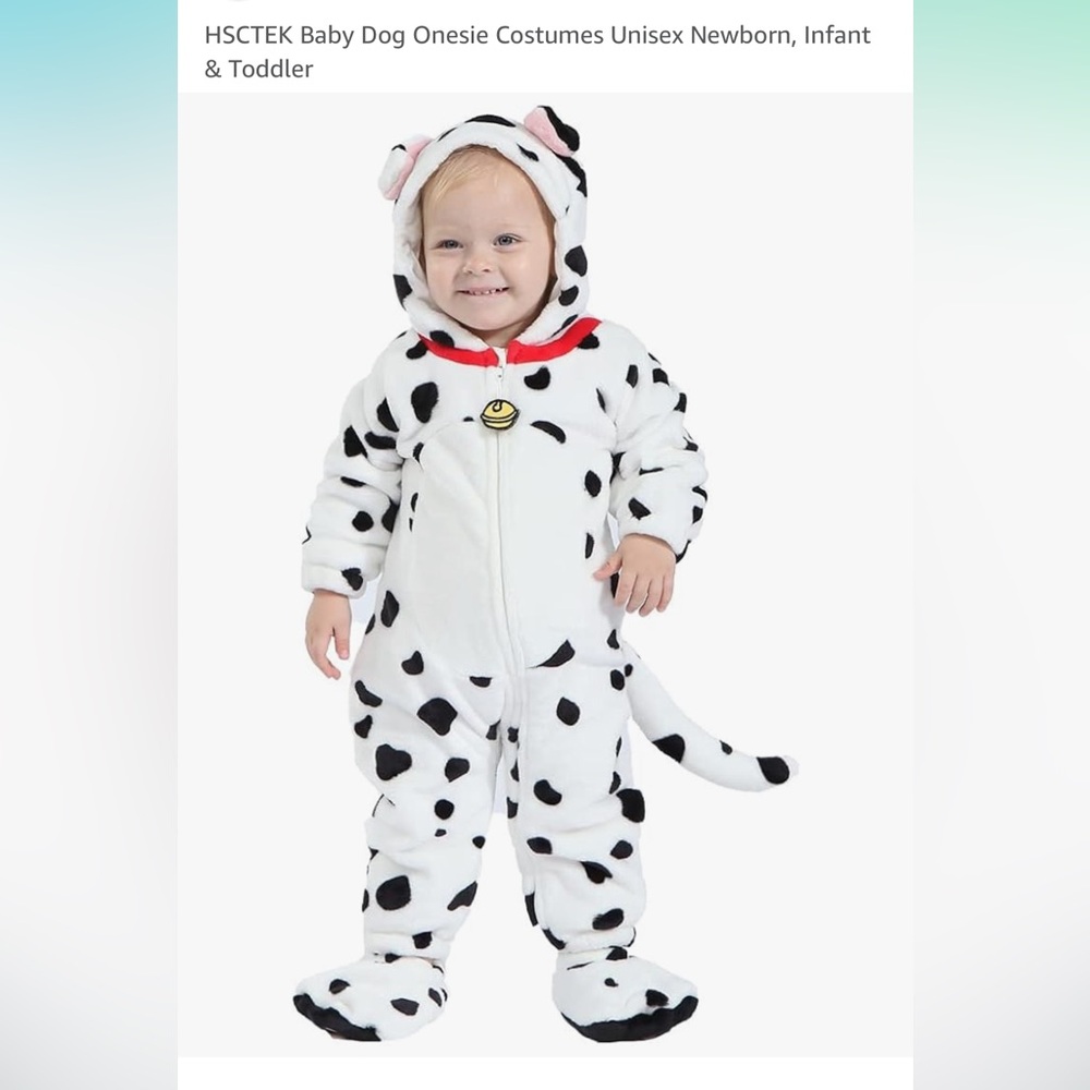 Dalmatian Costume for Baby